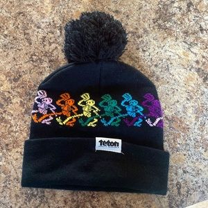 Grateful Dead Teton Gravity Pom Pom Beanie